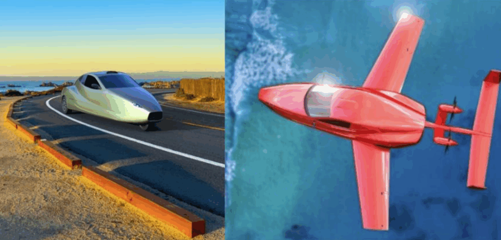 Samson Sky CEO Presents Switchblade Flying Sports Car at Dubai World Congress