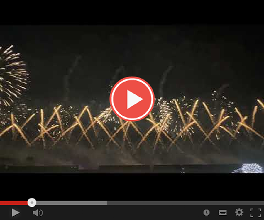 Global Innovator Award Presented to Sam Bousfield on Capitol Hill, A picture of fireworks